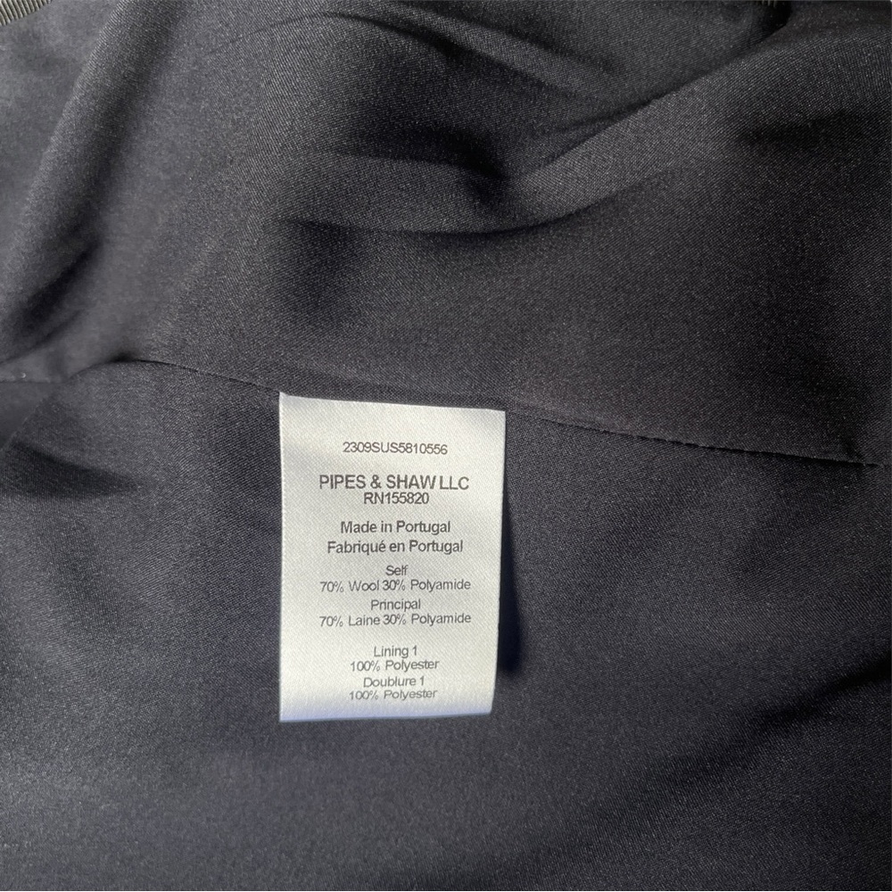 Veronica Beard Tyra Dickey Navy Pinstripe Blazer Jacket Preppy Academia Size 2 - Picture 14 of 15